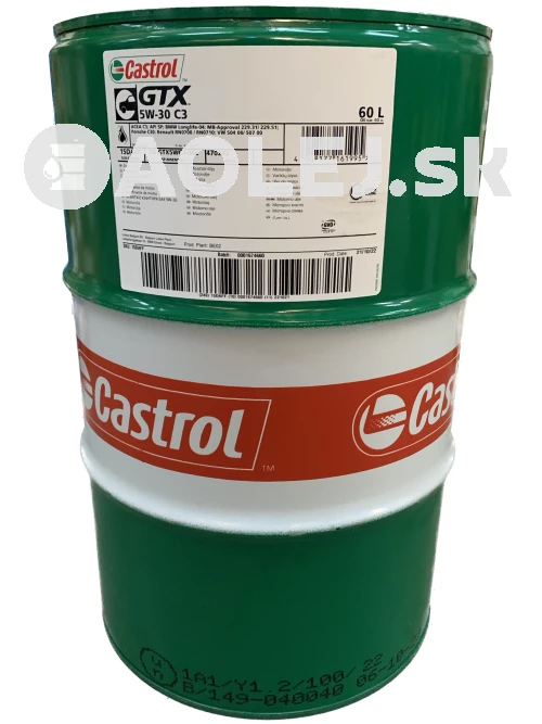 Castrol GTX C3 5W-30 60L
