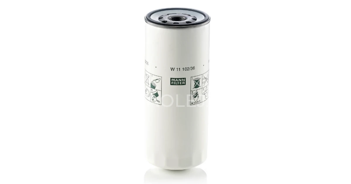 Olejový filter MANN FILTER W 11 102/36 | AOLEJ.sk - Oleje, mazivá ...