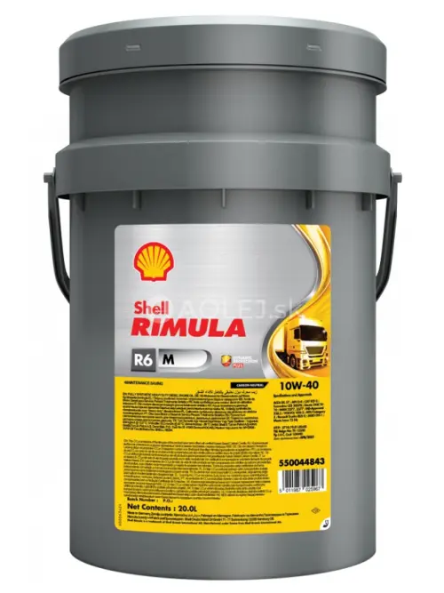 Shell Rimula R6 M 10W-40 20L