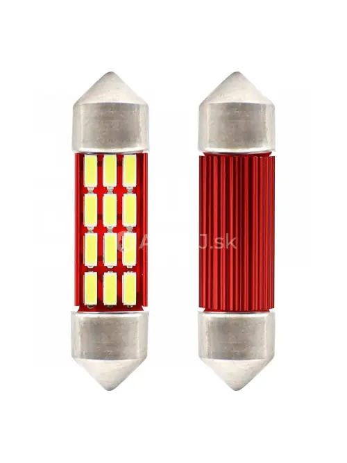 LED žiarovky CANBUS 4014 16SMD Festoon C5W C10W C3W 39mm White 12V/24V