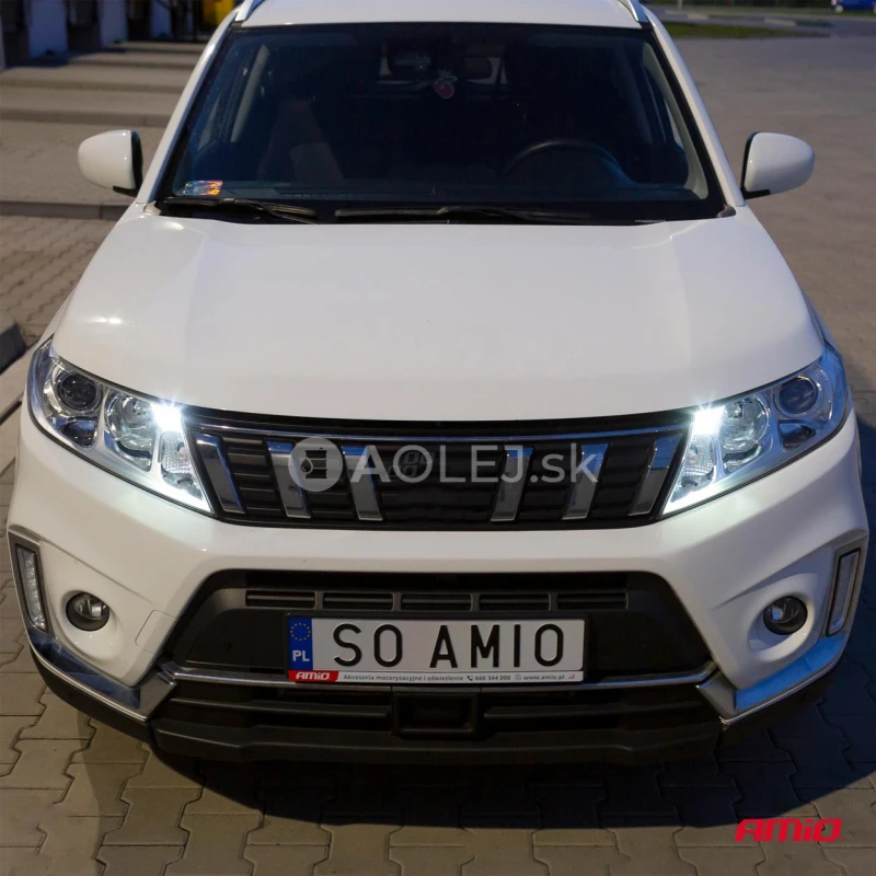 LED žiarovky CANBUS 3SMD 2835 T10e (W5W) ALU White 12V/24V