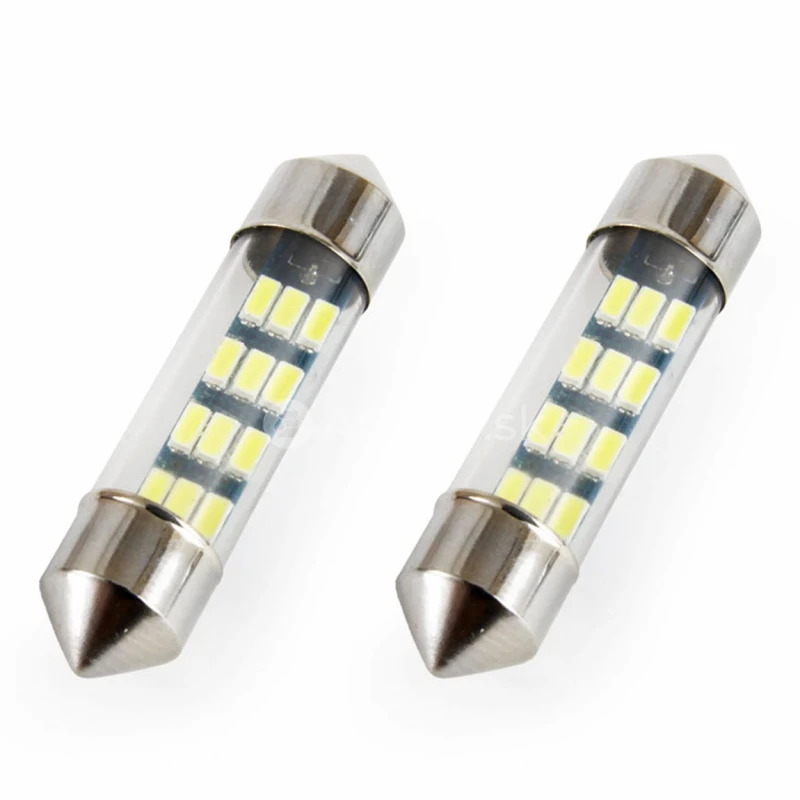 LED žiarovky STANDARD 3014 12SMD Festoon C5W C10W C3W 36mm White 12V