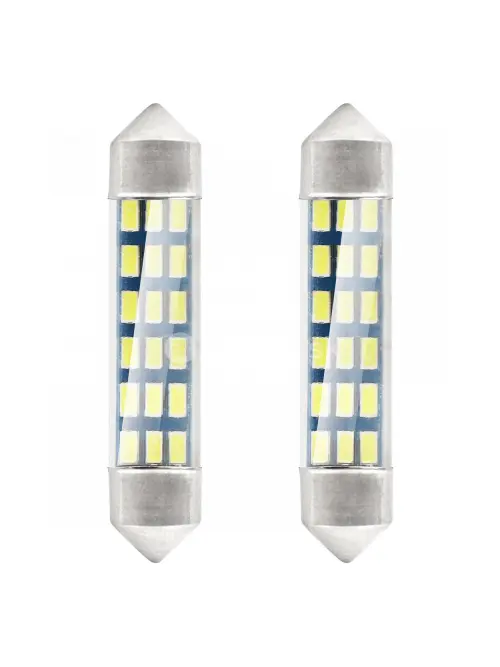 LED žiarovky STANDARD 3014 18SMD Festoon C5W C10W C3W 41mm White 12V