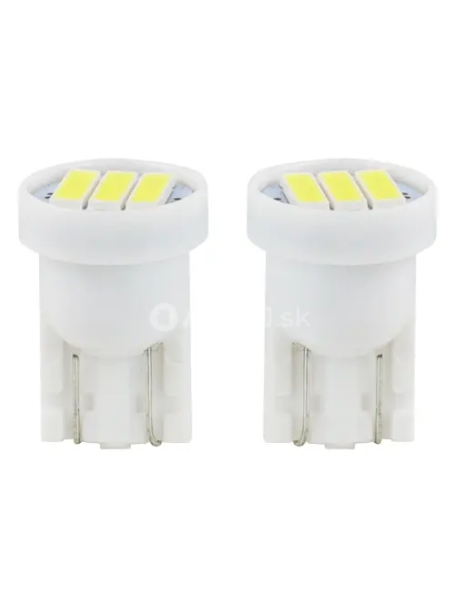 LED žiarovky STANDARD T10 W5W 3xSMD 7020 12V