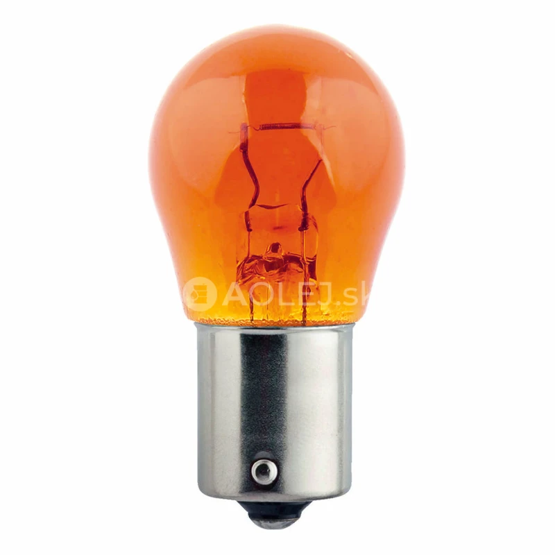 Halog&eacute;nov&eacute; žiarovk&yacute; PY21W BA15s 24V 21W AMBER 10ks