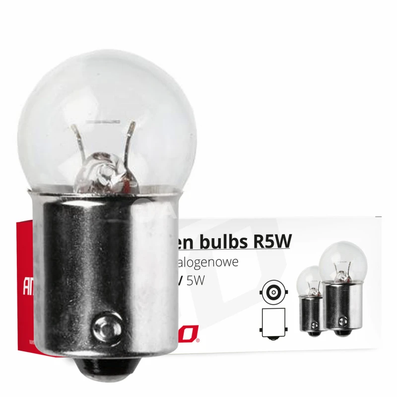 Halog&eacute;nov&eacute; žiarovky R5W BA15s 24V 10ks