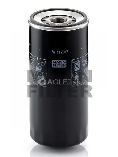 Olejov&yacute; filter MANN FILTER W 1170/7