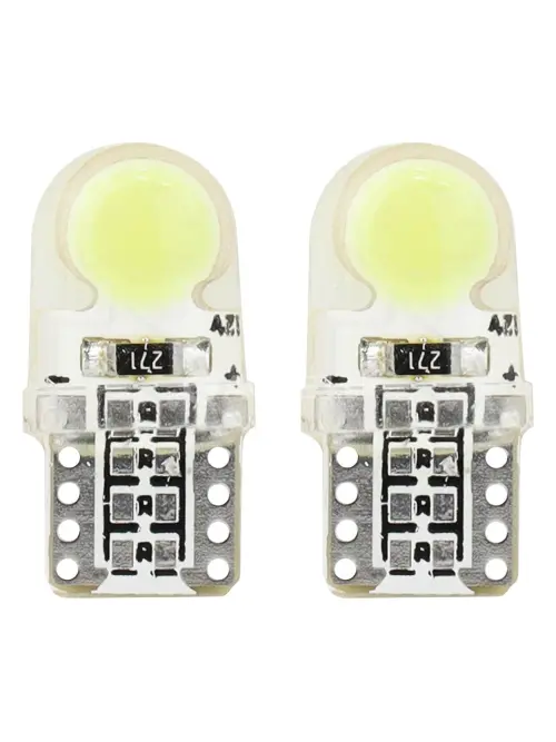 LED žiarovky STANDARD White T10e COB 12V