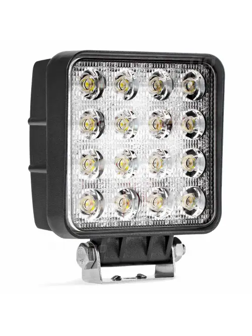 Pracovné LED svetlo 16x LED AWL05 EMC 108x108 48W FLAT 9-60V
