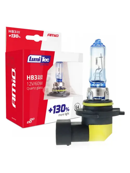 Halog&eacute;nov&yacute; DUO blister (2ks ) HB3 12V 60W sada LumiTec LIMITED +130%