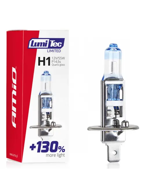 Halog&eacute;nov&aacute; žiarovka H1 12V 55W LumiTec LIMITED +130%
