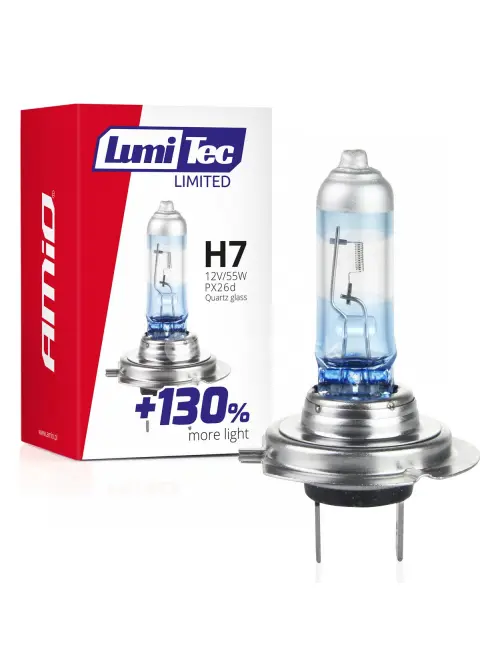 Halog&eacute;nov&aacute; žiarovka H7 12V 55W LumiTec LIMITED +130%