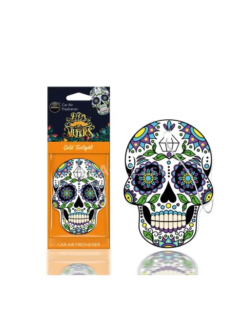 Osviežovač vzduchu AROMA CAR DIA DE LOS MUERTOS Gold Tatoo