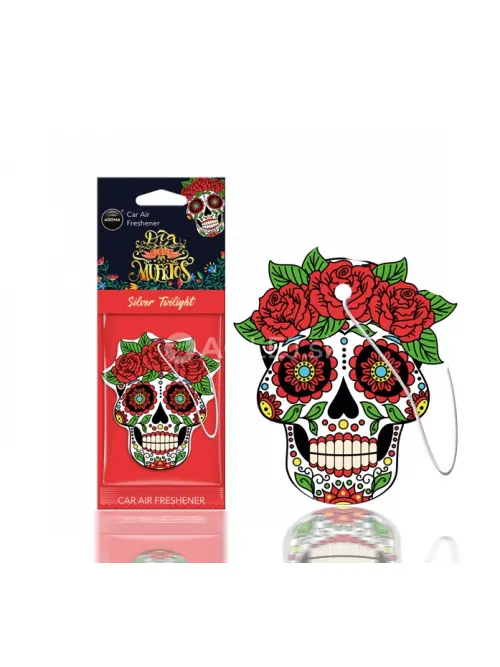 Osviežovač vzduchu AROMA CAR DIA DE LOS MUERTOS Silver Tatoo