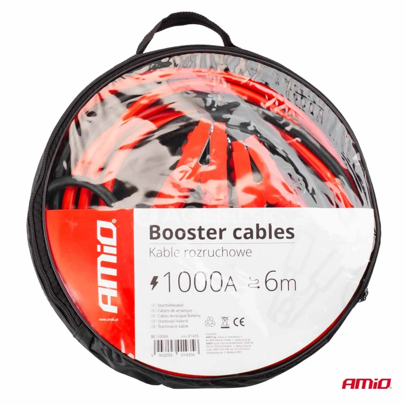 &Scaron;tartovacie k&aacute;ble 1000A - 6m