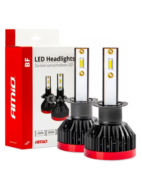 LED žiarovky hlavn&eacute;ho svietenia H1 BF s&eacute;ria AMiO