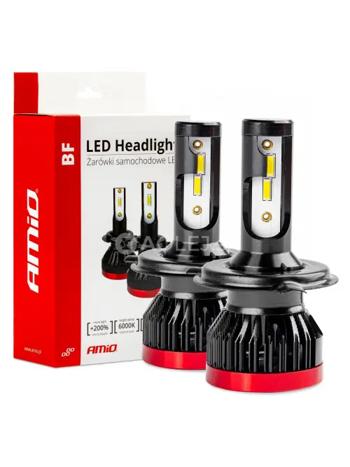 LED žiarovky hlavn&eacute;ho svietenia H4 BF s&eacute;ria AMiO