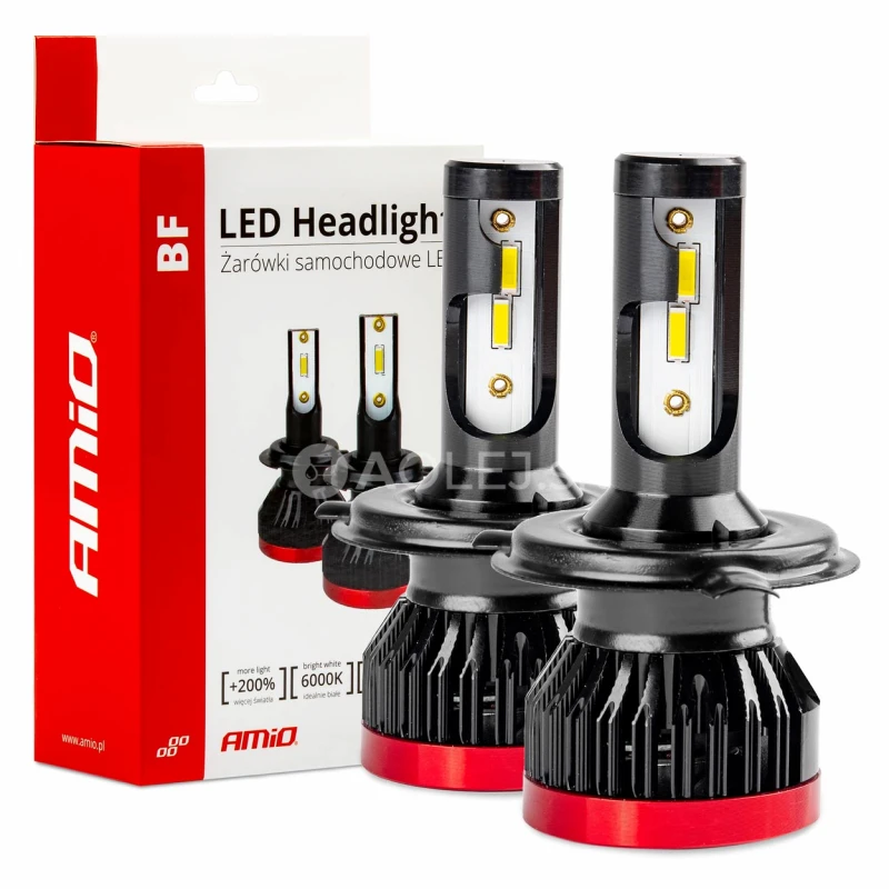 LED žiarovky hlavn&eacute;ho svietenia H4 BF s&eacute;ria AMiO