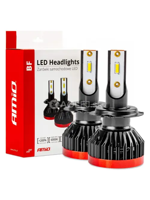 LED žiarovky hlavn&eacute;ho svietenia H7 BF s&eacute;ria AMiO