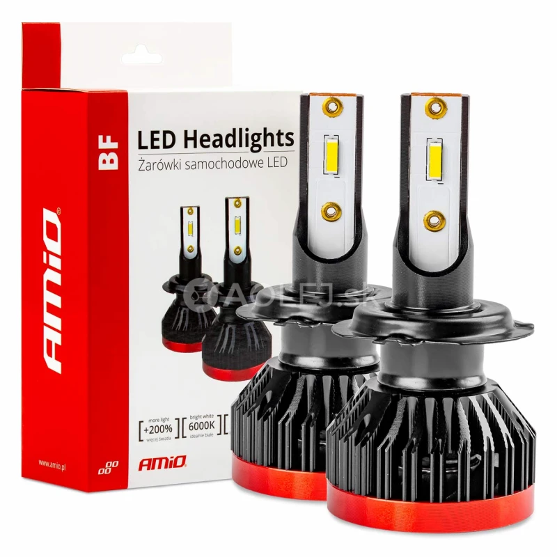 LED žiarovky hlavn&eacute;ho svietenia H7 BF s&eacute;ria AMiO