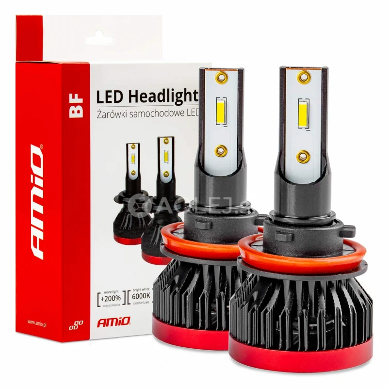 LED žiarovky hlavn&eacute;ho svietenia H8/H9/H11 BF s&eacute;ria AMiO