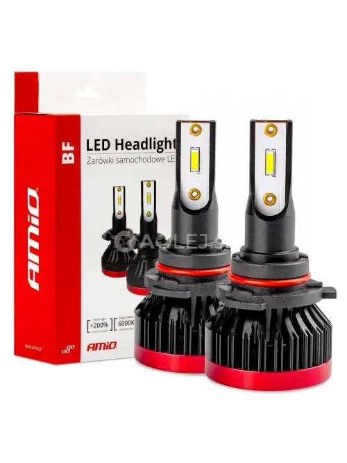 LED žiarovky hlavn&eacute;ho svietenia HB3 9005 BF s&eacute;ria AMiO