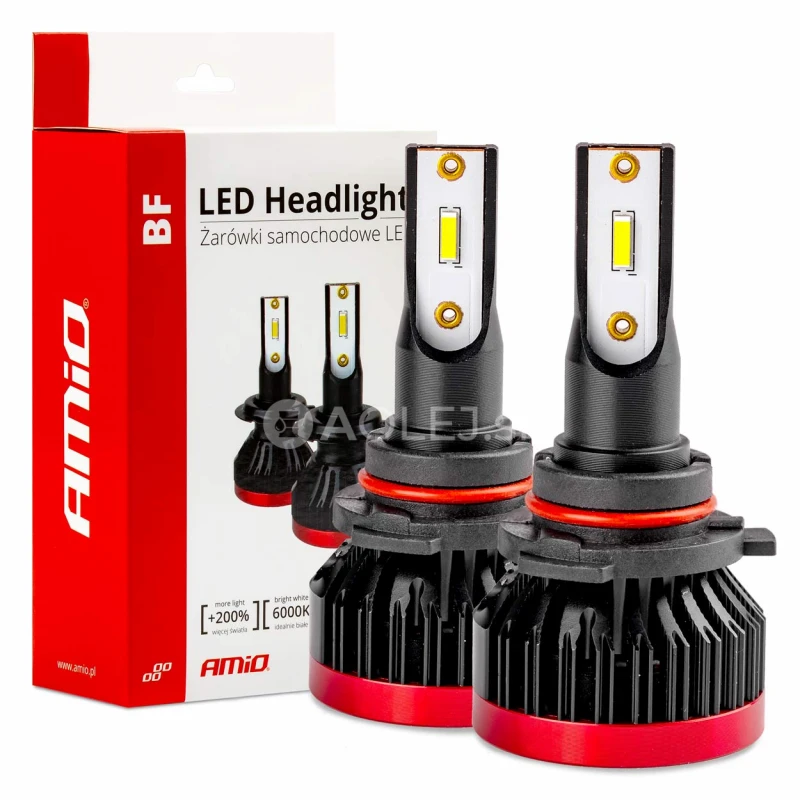 LED žiarovky hlavn&eacute;ho svietenia HB3 9005 BF s&eacute;ria AMiO