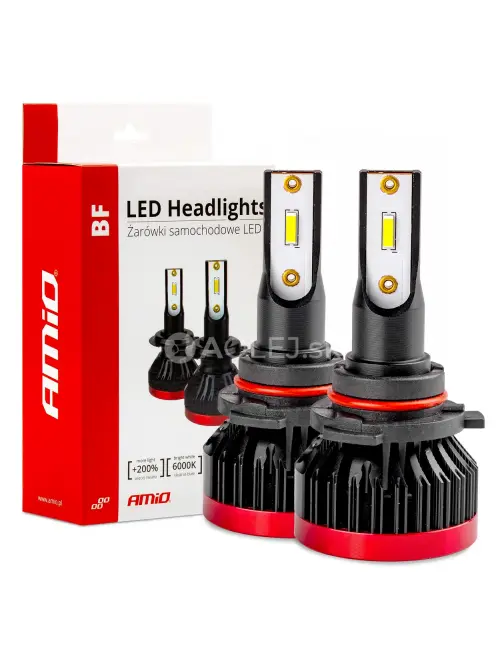 LED žiarovky hlavn&eacute;ho svietenia HB4 9006 BF s&eacute;ria AMiO