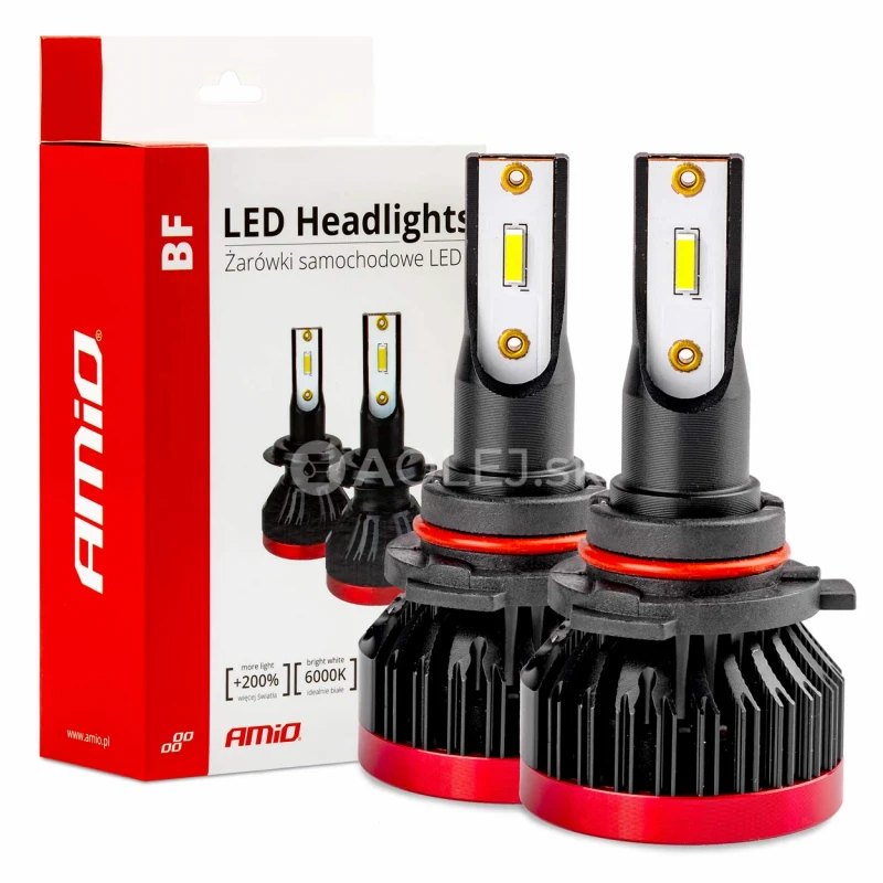 LED žiarovky hlavn&eacute;ho svietenia HB4 9006 BF s&eacute;ria AMiO