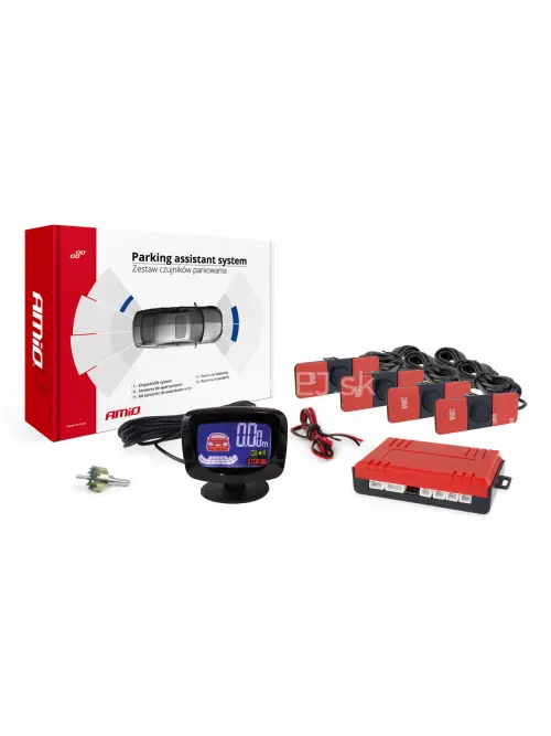 Parkovací asistent LED-GRAF 4-senzorové čierne vnútorné 16,5mm