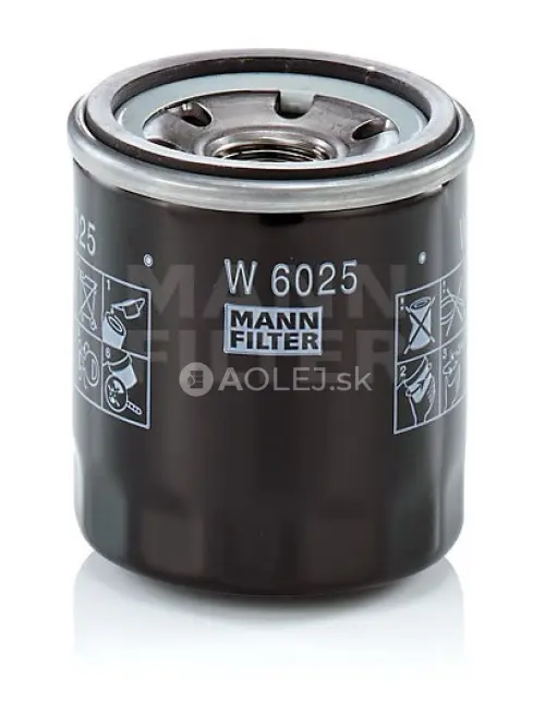 Olejov&yacute; filter MANN FILTER W 6025