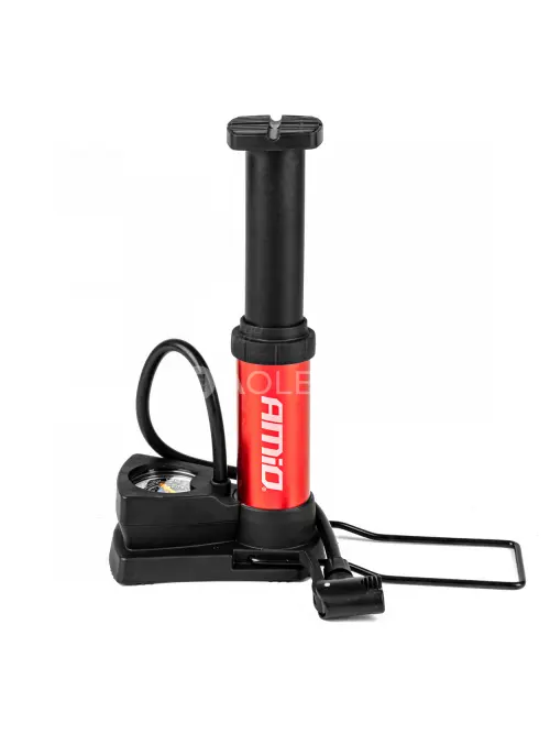 Kovov&aacute; nožn&aacute; pumpa s manometrom MINI PU03