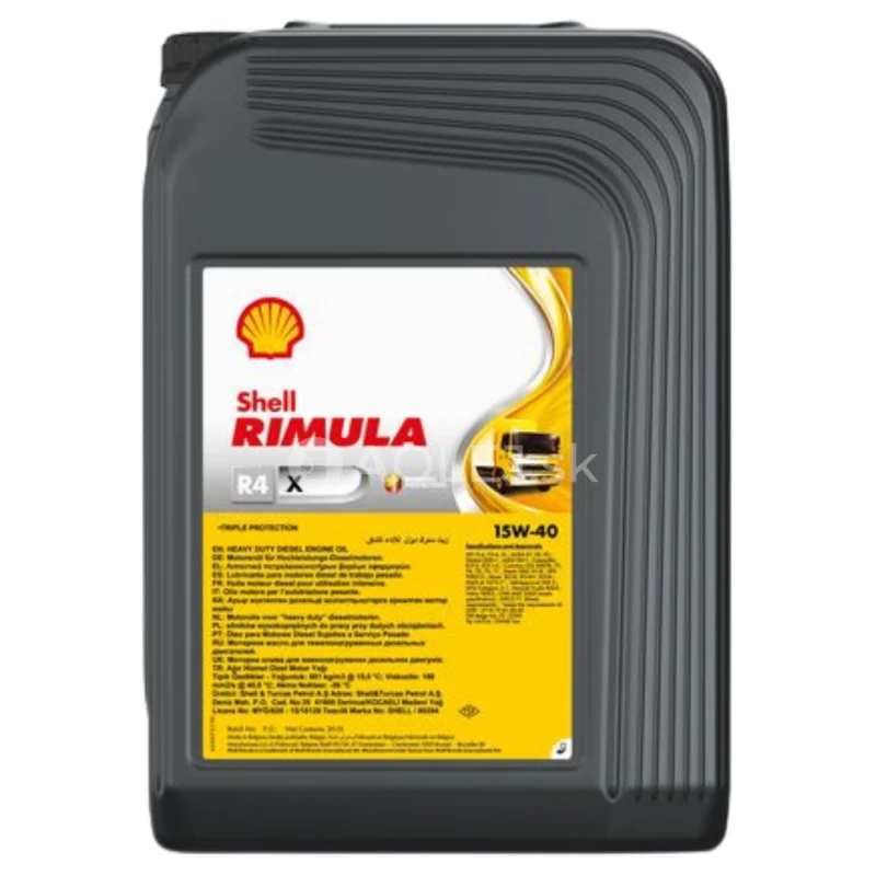 Shell Rimula R4 X 15W-40 20L