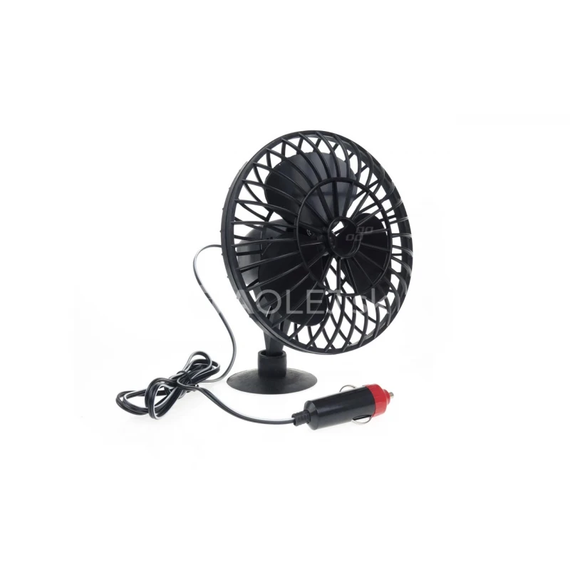 Ventil&aacute;tor do auta s pr&iacute;savkou mini FAN 12V