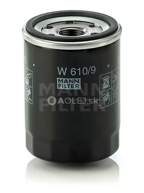 Olejov&yacute; filter MANN FILTER W 610/9