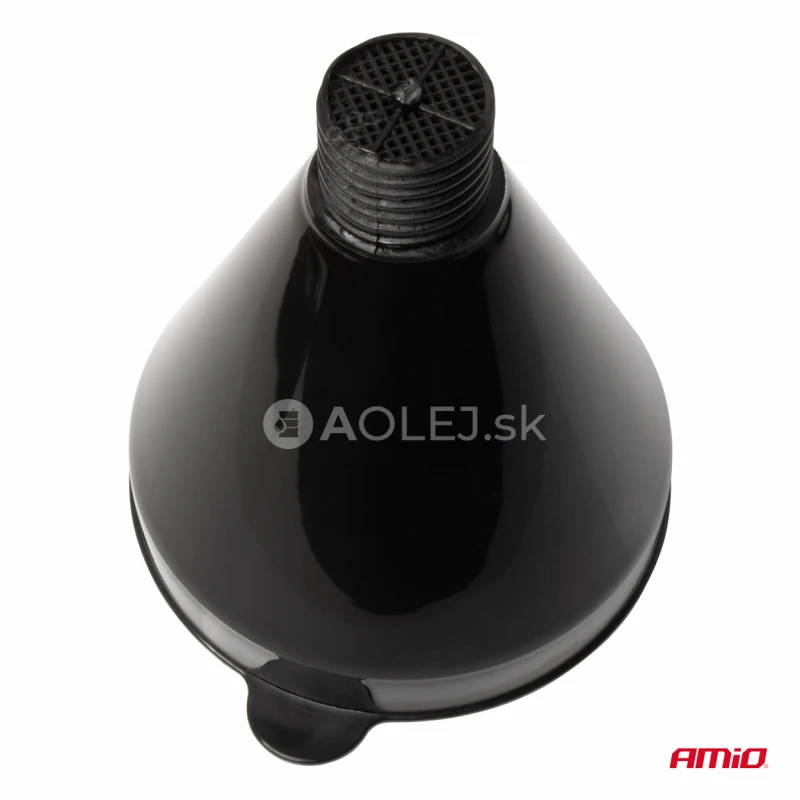 Lievik na palivo 4-dielny čierny