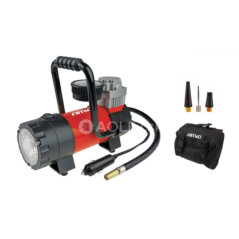 Vzduchov&yacute; kompresor do auta 12V HQ LED ACOMP-06