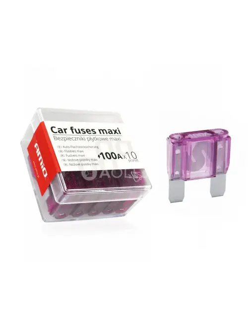 Autopoistky MAXI p&uacute;zdro 10ks 100A