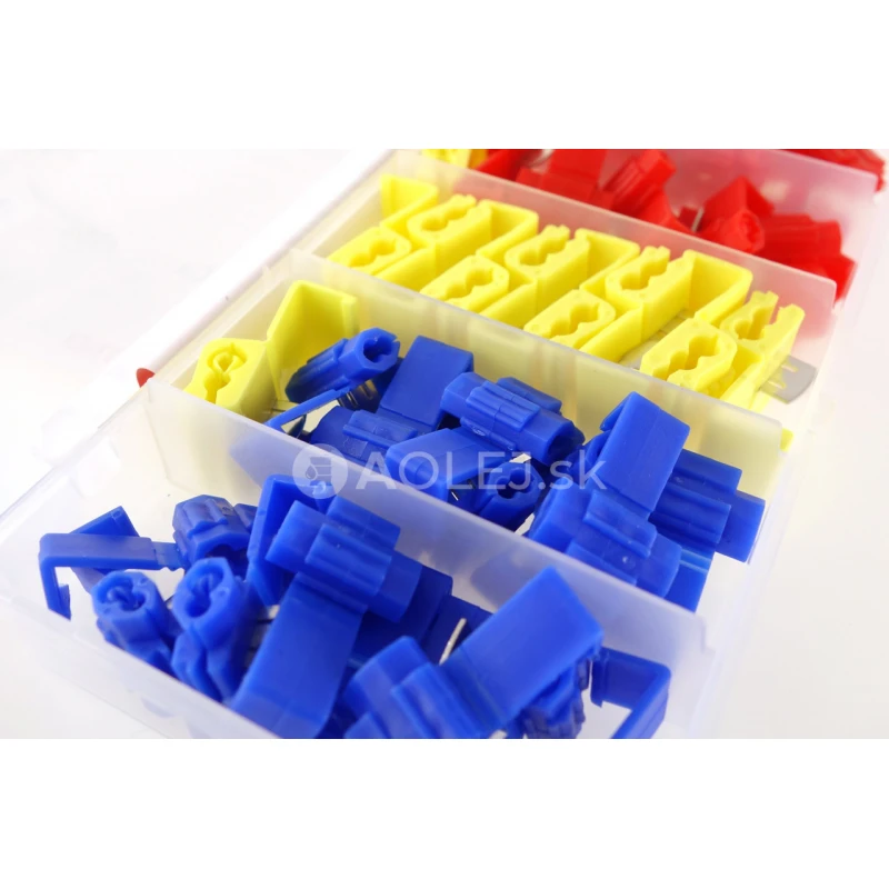 Elektrick&eacute; r&yacute;chlospojky MIX, krabica 50ks mix