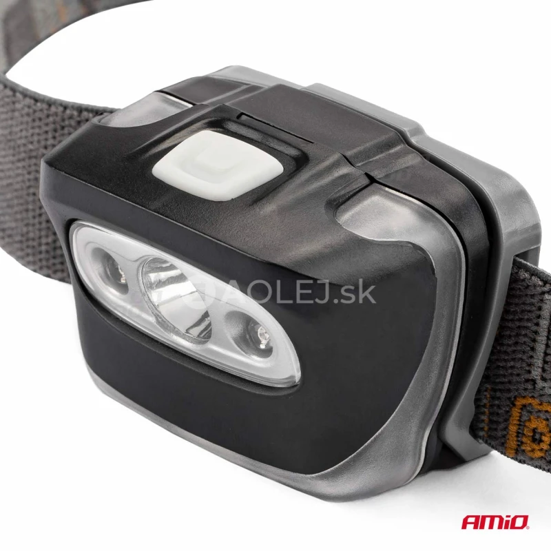 Čelovka LED 3W 1200mA dob&iacute;jacia 180Flux IPX4