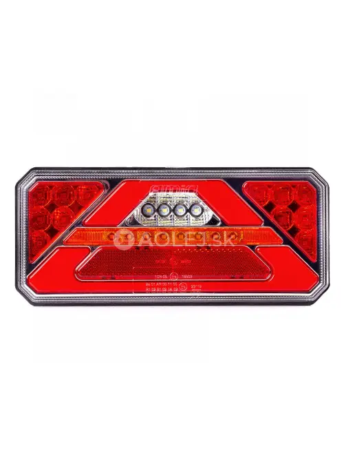Svetlo zadné združené LED dynamické ĽAVÉ RCL-02-L