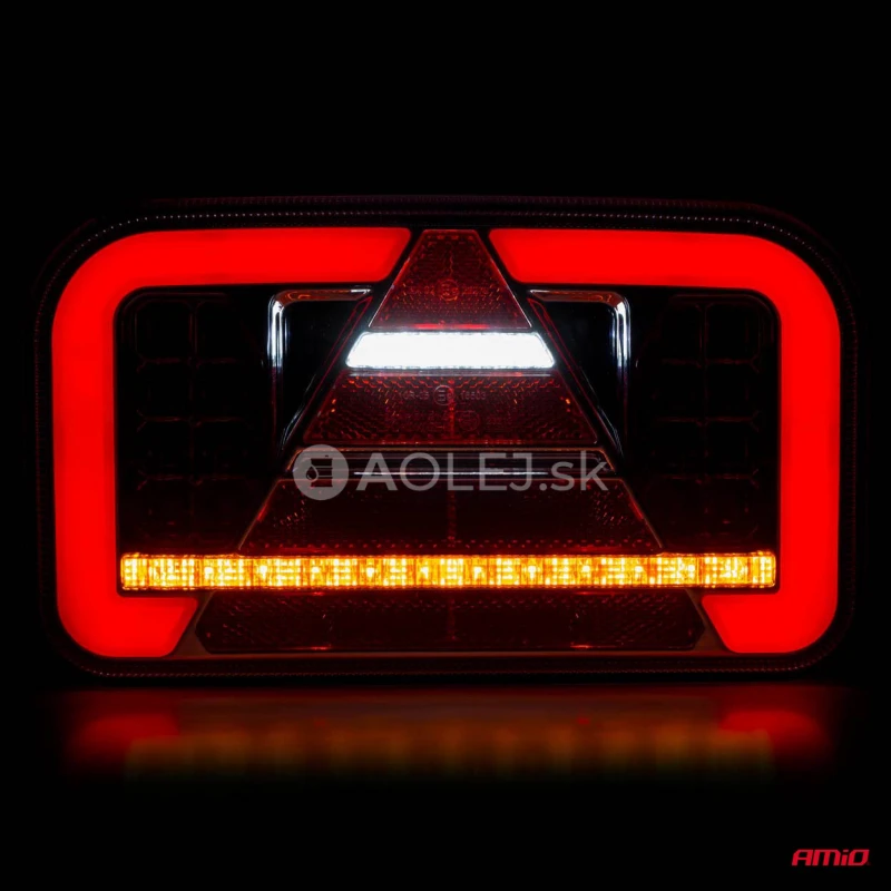 Svetlo zadné združené LED dynamické ĽAVÉ RCL-03-L