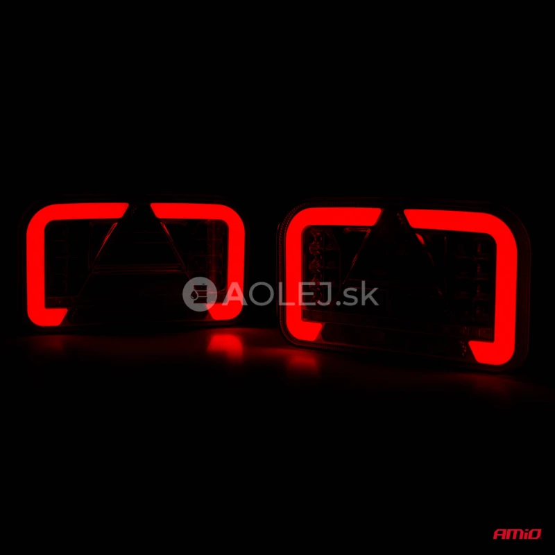 Svetlo zadné združené LED dynamické ĽAVÉ RCL-03-L