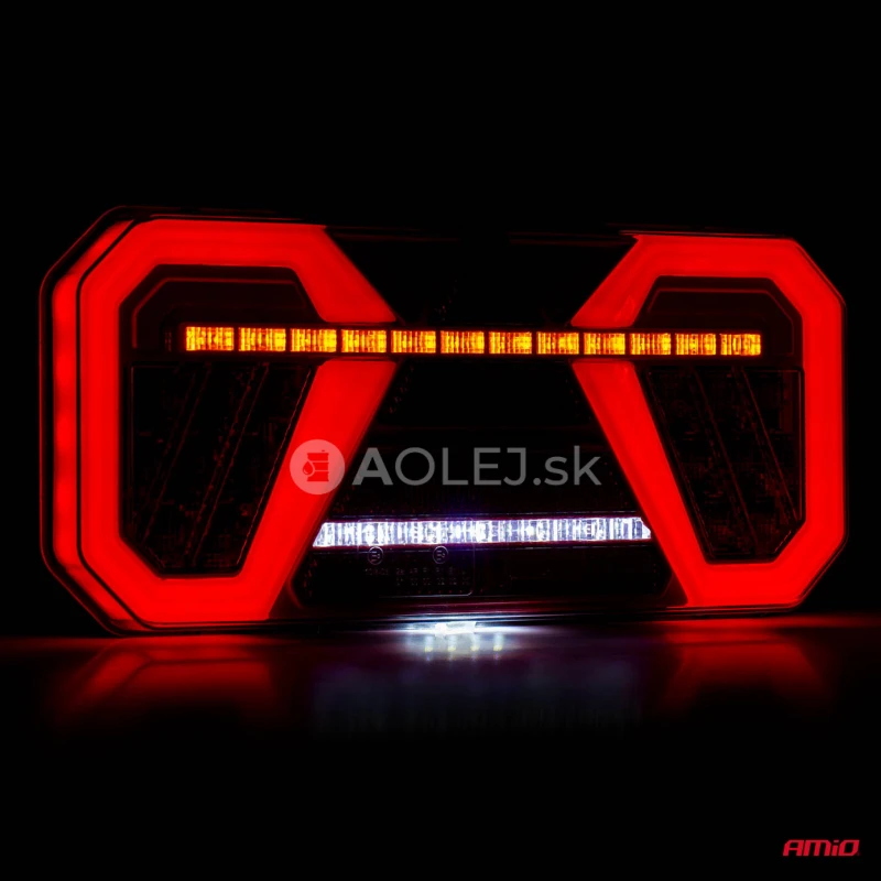 Svetlo zadné združené LED dynamické ĽAVÉ RCL-04-L