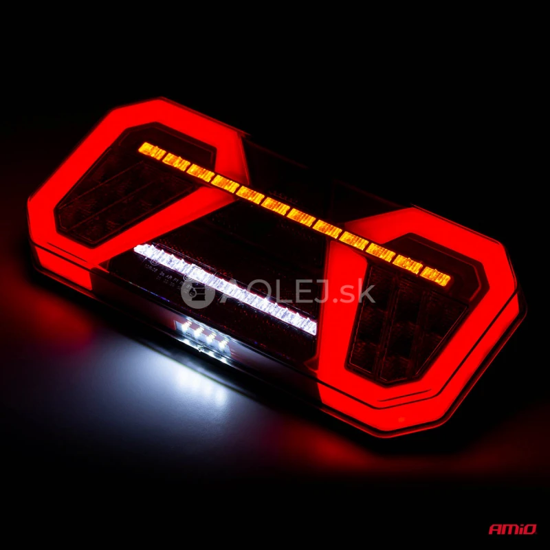 Svetlo zadné združené LED dynamické ĽAVÉ RCL-04-L