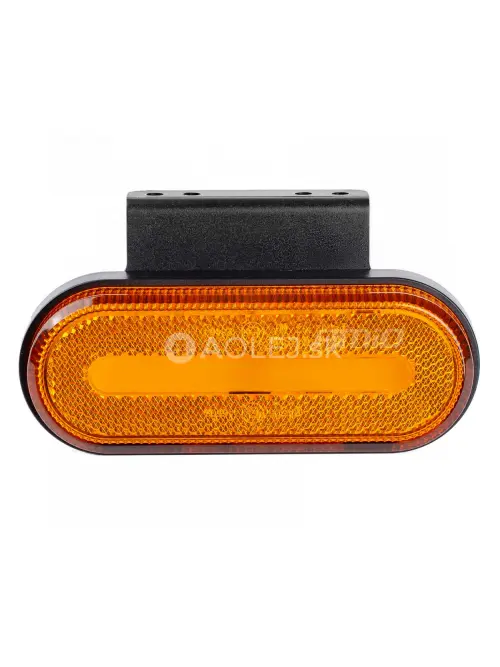 Svetlo obrysové oranžové - oválne LED- OM-01-O