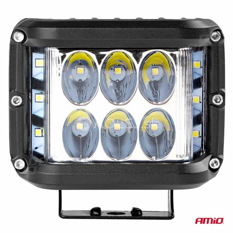 Pracovné LED svetlo 12 LED (2 funkcie)- AWL08