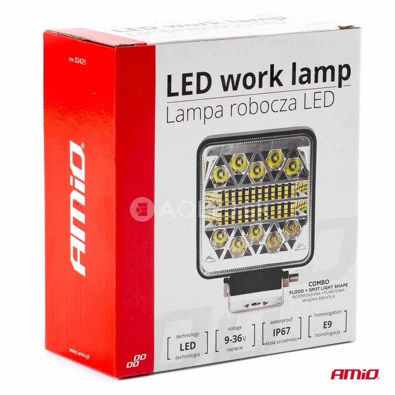 Pracovné LED svetlo AWL15 26LED COMBO 9-36V