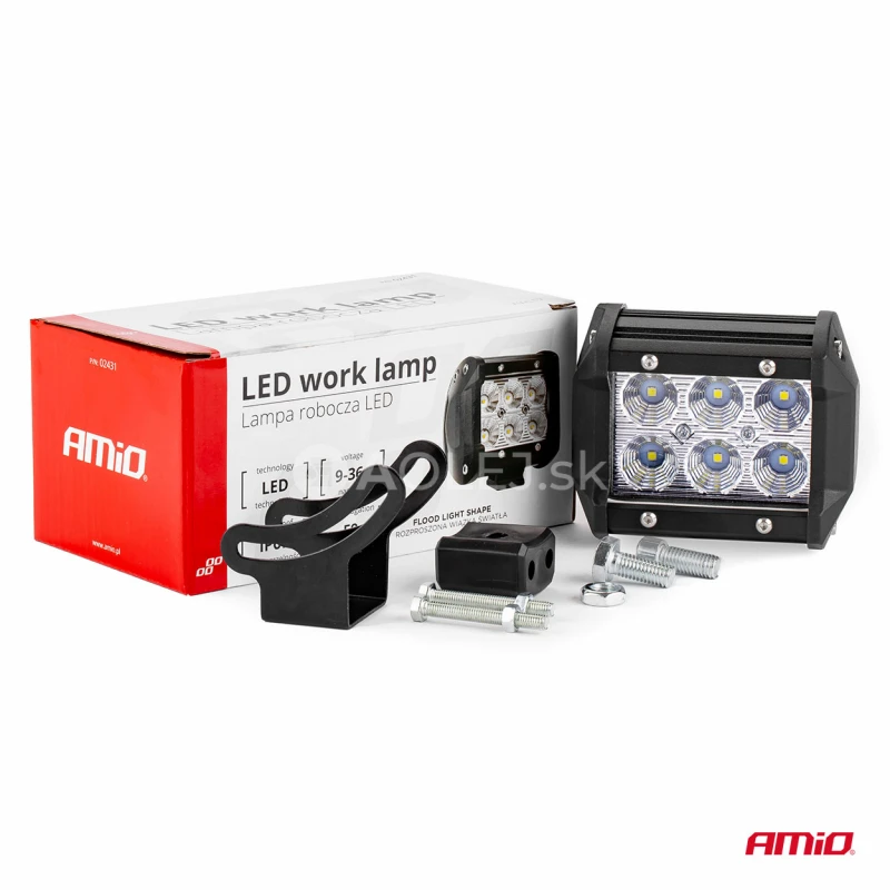 Pracovné LED svetlo AWL17 6LED FLOOD 9-36V
