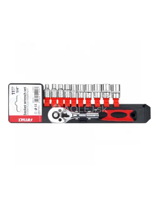 Sada n&aacute;strčn&yacute;ch kľ&uacute;čov 1" 4-13mm, gola sada 11ks